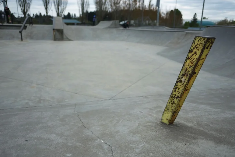 That's enough bid'niss chat for today.  We're around the corner from the Nike offices where this local park has the harsh pole jam.<!-- Portland 2013 for Some Nike Bid'niss -->