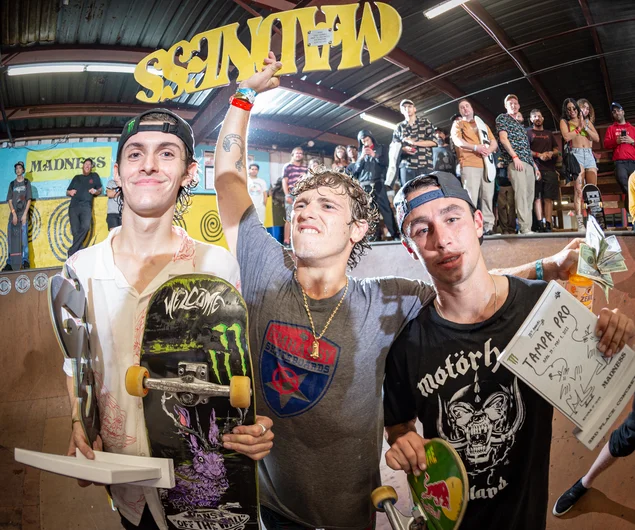 Your Top Three: Jaime, Jake, Vincent

<!--tampapro22madnessbowljam-->