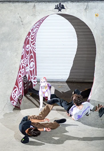 Wouldn’t be a Madness Concrete Jam without a head on collision.
<!--tampam2022madnessconcretejam-->