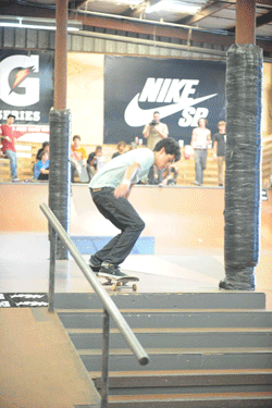 Josiah Portillo - overexposed backside flip