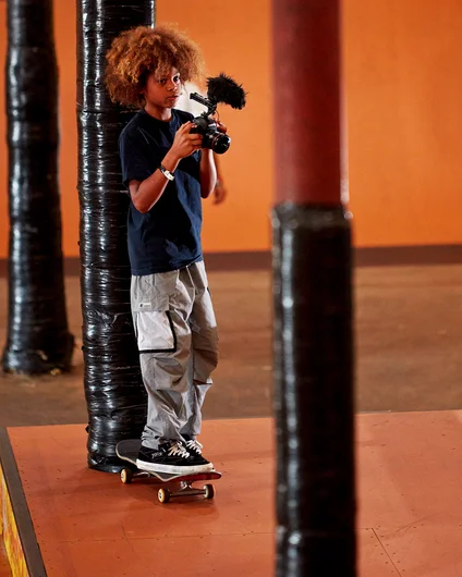 Zion Effs capturing it all!

<!--TampaAm21Finals-->