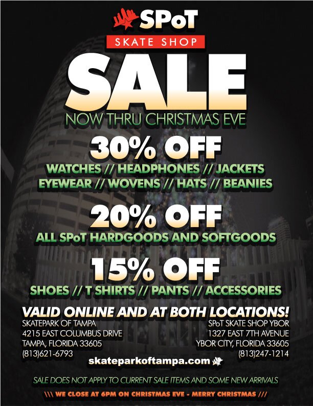 Huge Christmas Eve Sale