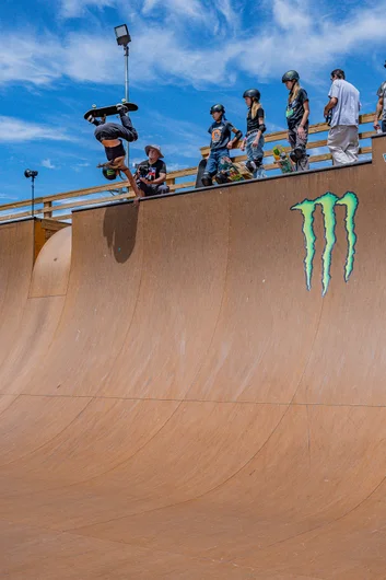 Grace can invert on any wall she wants.

<!--tampapro2024day1-->