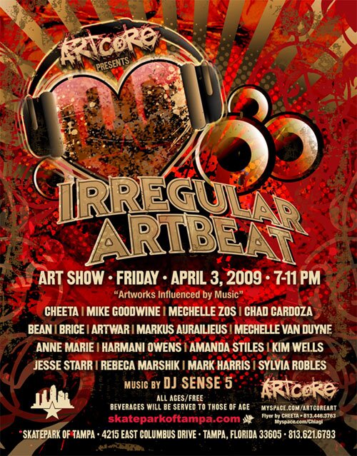 Irregular Artbeat art show is at SPoT