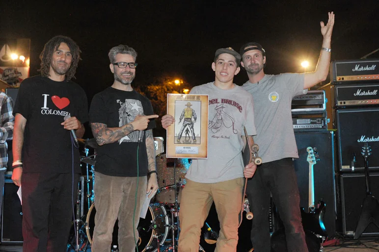 Dylan Witkin has always ripped, but this year was insane.  He got the Most Improved Award.<!-- Tampa Am 2012 Photos -->