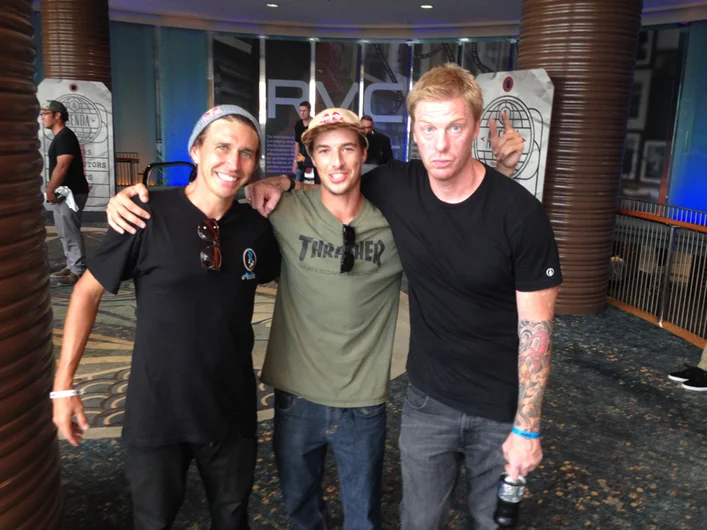 <!--agenda14-->

Joey Brezinski, Ryan Decenzo and Bill Weiss lean in.

