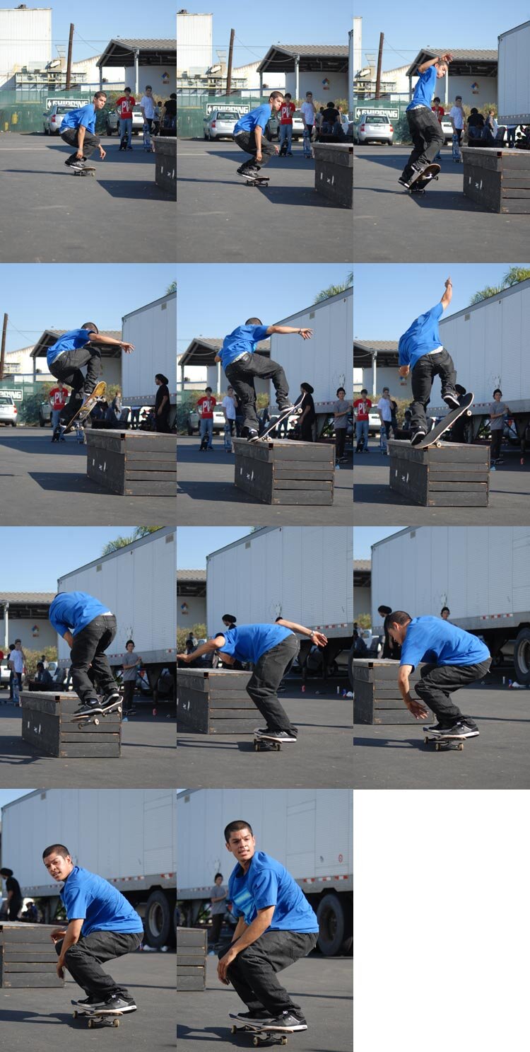 Luis Tolentino - frontside bluntslide to fakie