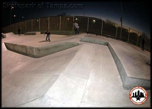 Tempe, Arizona Public Skatepark - Step Ups