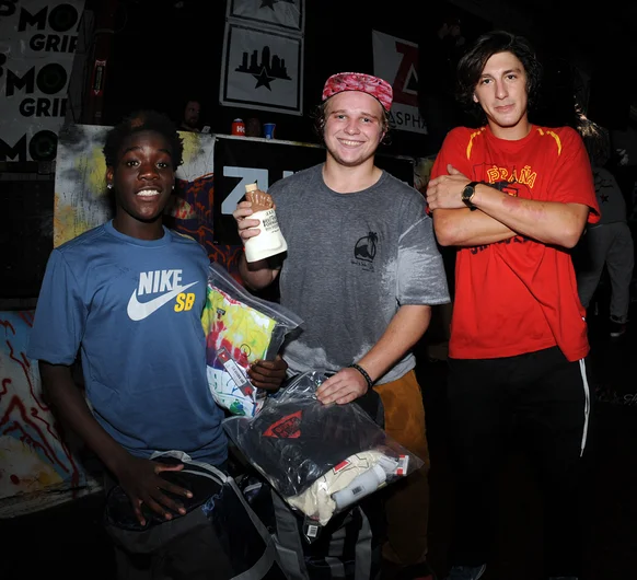 <!--aycz14-->

These guys are all smiles because they placed top 3, and their prize packs were hefty. From left to right: Zion Wright 2nd, Jamie Foy 1st, Jereme Knibbs 3rd.

















