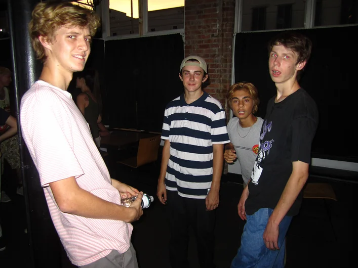 <!--veervidphotos-->
SPoT lurkers - Liam Brocks, Ryan Cullen, Who Dat and DJ Sellers.