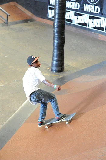 It was too crowded to get this gap to wallride down right.  We'll shoot a better one next time, Chuckie.<!-- Go Skateboarding Day 2013 With Kayo -->