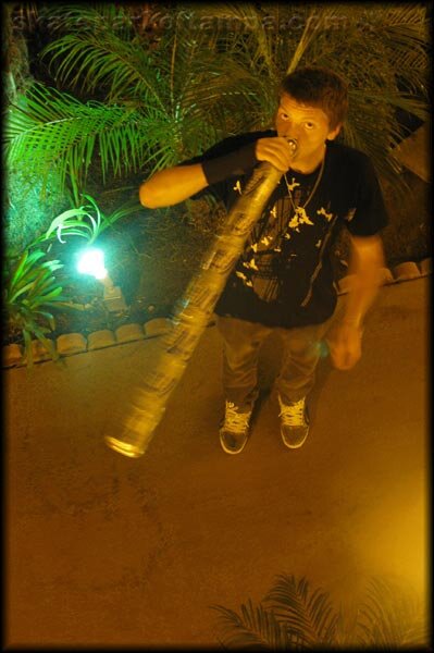 I saw many wizard staffs that night