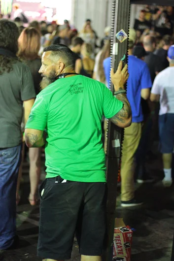 <!--pro15satnight-->
We have strategically placed drunk poles for you to hold on to so you don't end up on the ground.  