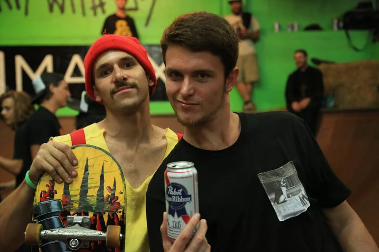<!-- 2013MatixHalloweenJam -->

Two of SPoT’s newest employees, Marino Nicastro and Denis Frain.