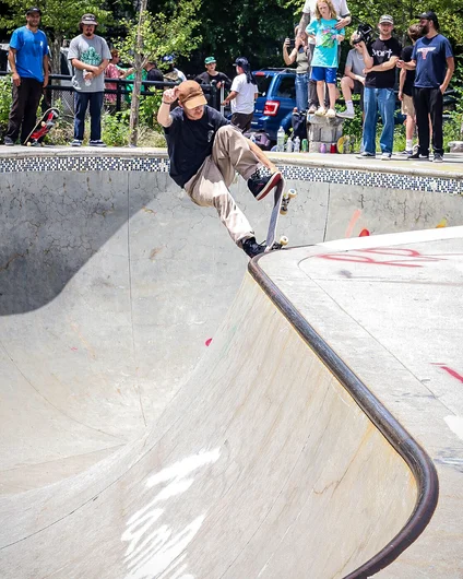 Cody Chapman was in town ripping. Nose Grind Tail Grabski

<!--atl2023trip-->