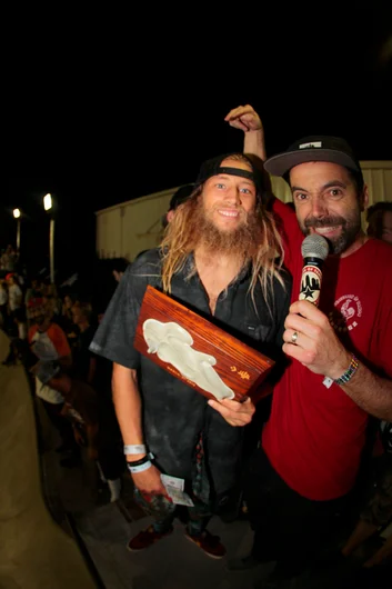 <!--pro15semis-->

Greyson got some awards for being one of the gnarliest rippers out there.