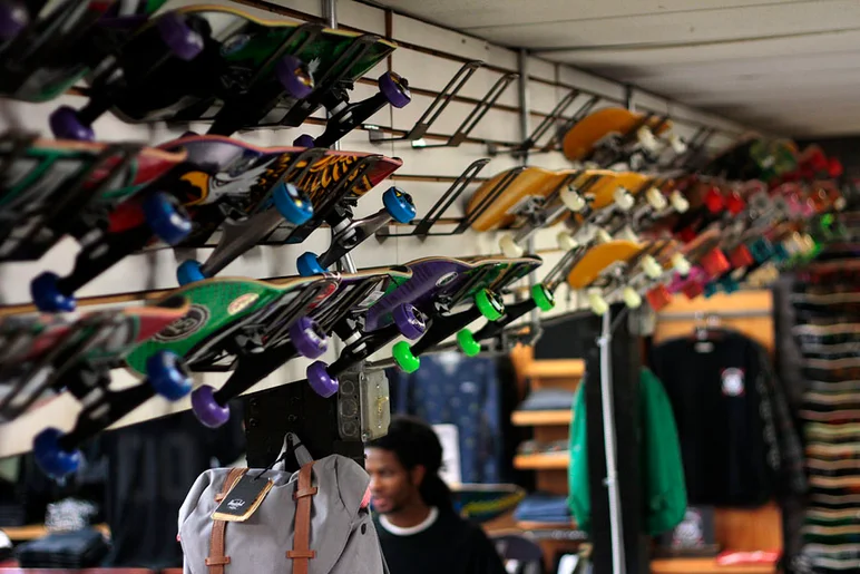 <!--shoptour2015-->
First time on a skateboard? Check out our pre-assembled completes. These are a little easier on the wallet than picking out your own parts.