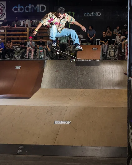 <!--hj19photos-->

Sam Bucca never rolled away from this Frontside Flip but this photo needed to be seen anyway.
