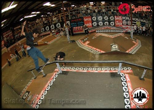 Tampa Pro 2005 Sunday - Bastien Salabanzi