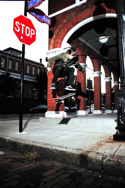 Jereme Knibbs - kickflip in Ybor