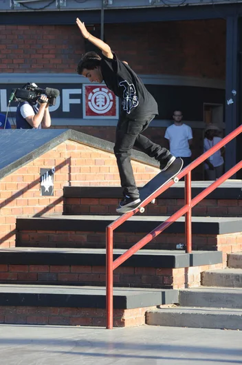 Micky Papa emailed me on Monday asking about the Contest and booked his ticket that day when he found it was that weekend.  Now he's going home with $17,000 for 4th.  That's how you live.<!-- Maloof Money Cup South Africa 2012 -->