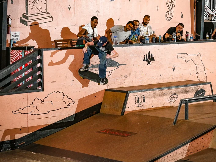 Ace again with a Wallie up the Box and a Wallie Nollie off it

<!--schoolsoutjam2023-->