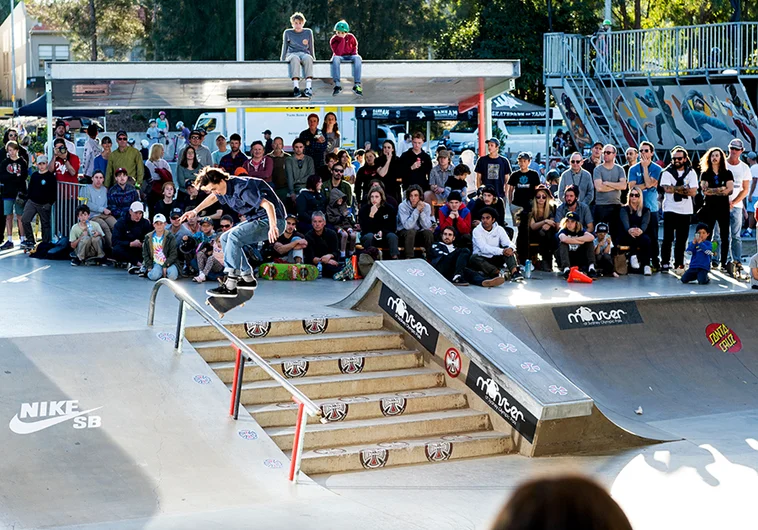 <!--daausfinals-->

Sam Sutton is just a boy, but looks like a man and skates likes a man.