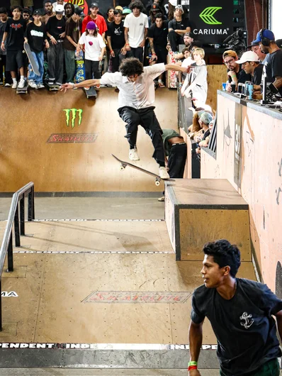 Wilson Chaves - Impossible Noseslide
<!--tampaam2023indybesttrick-->