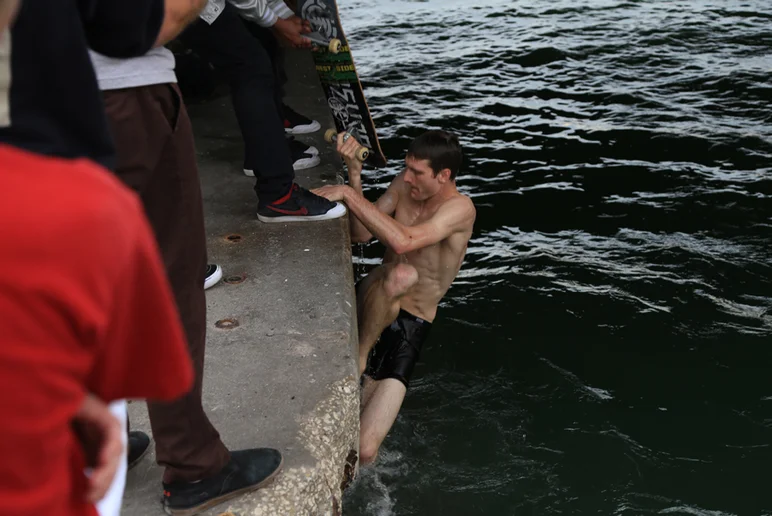 <!--miamitrip16-->

Cory's not letting his board go without a fight. That's dedication.