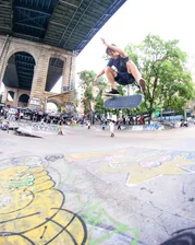 Frontside flip from 