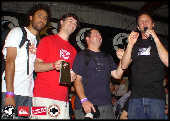 Tampa Pro 2004 Awards