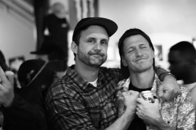 <!--sunnightpro15-->

Brian and his long time friend, Justin Strubing. 