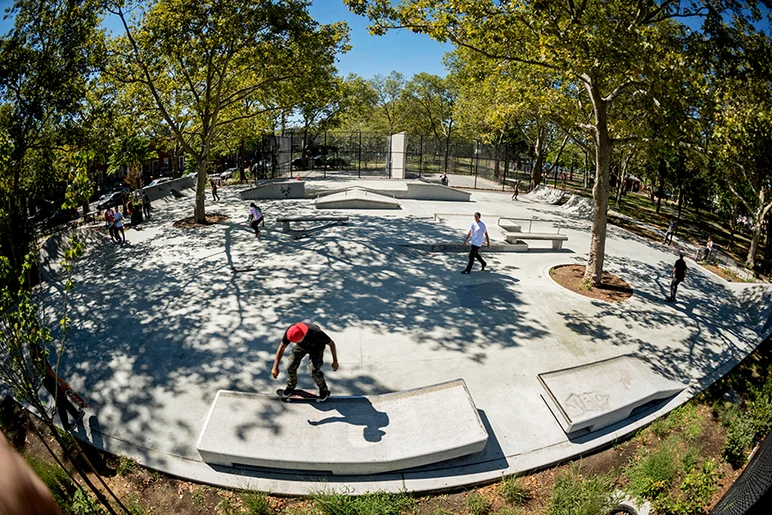 <!--danyc16-street-->

First Stop, Cooper Park.