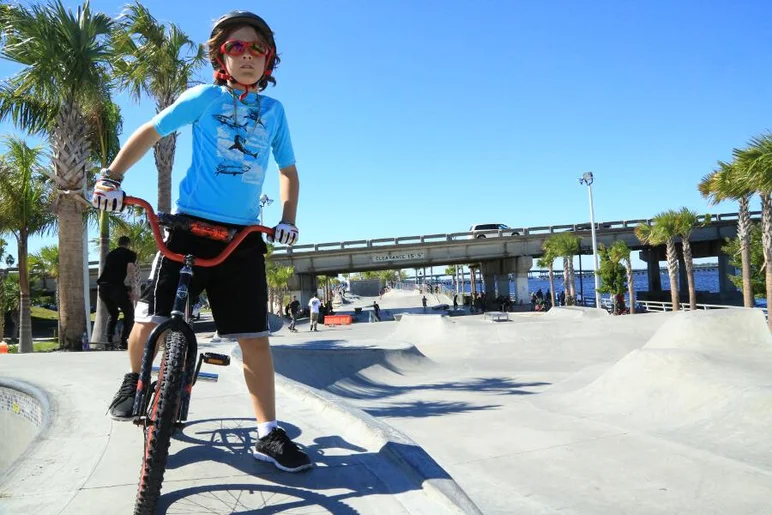 <!-- brandonskatepark2013exp -->

Scooters and bikes everywhere.