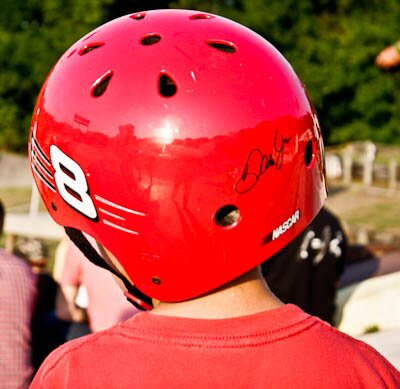 Rob's Bachelor Party: Nascar helmet