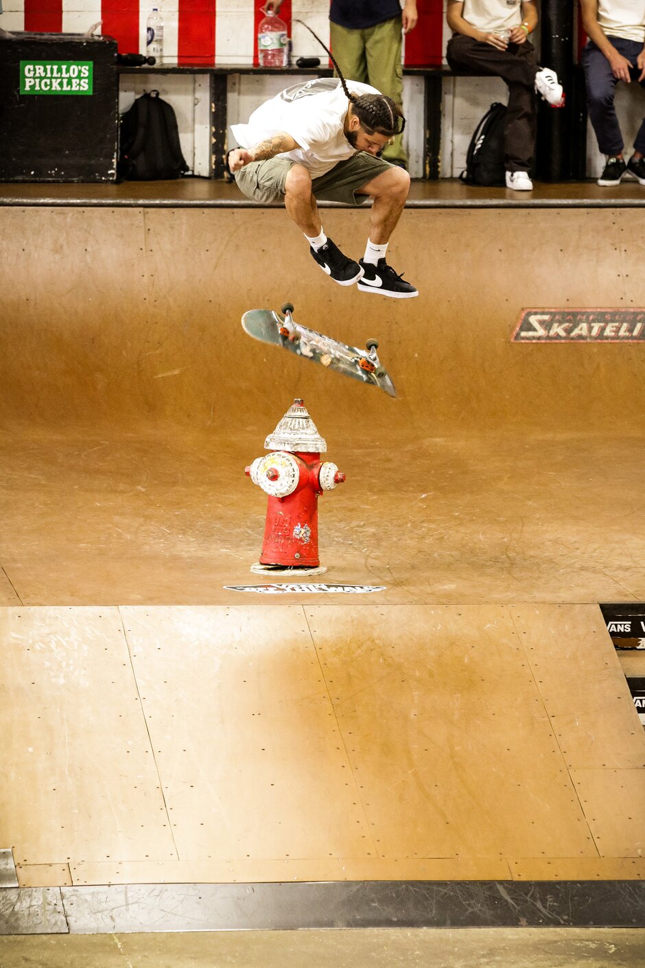 Mikey Sanchez Toys with the Fire Hydrant