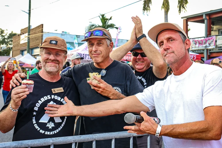 We surprised Michael with some cupcakes and a song for his birthday. Hope you had a great one!


<!--skatingacrossborders2023-->