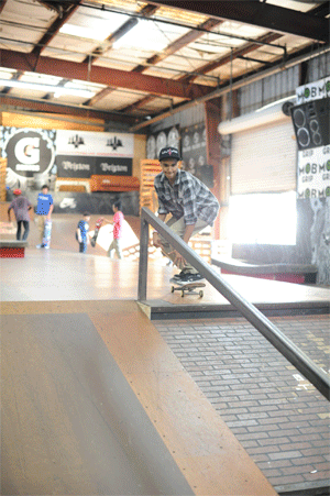 Ramante Cooper - frontside feeble