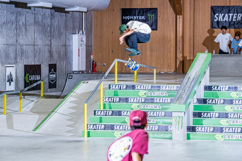 Joetaro closing out with his second varial flip of his run. See you all in the finals tomorrow!

<!--damnamjapan2023mensqualifiers-->