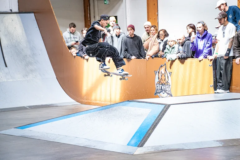 Mauro Iglesias put on a show and qualified first overall on the day which advanced him straight to the Far'n High Finals! Front 3 on the hip from the man

<!--farnhigh2024-1-->