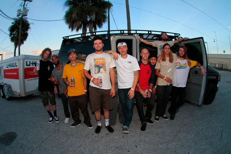 <!--zero-demo20-->

The dudes have cleaned out, beat and ready to drive home after a cross country tour. Thanks for coming out to remind us of what Zero means and what it has given us over the past 20 years. Demo was amazing the 20 Year Art Show was sick and meeting everyone was so cool. Till next time!