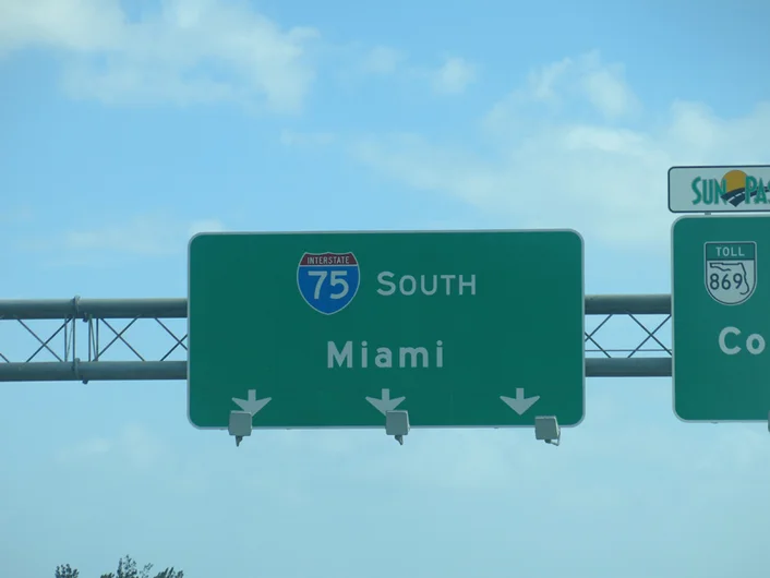 <!--miamitrip16-->

What’s a road trip without the cliche “We made it to town” photo of the City Sign?
