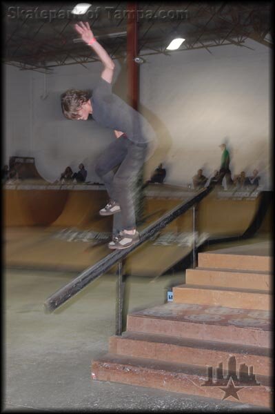 Who dat? Nollie frontside nosegrind