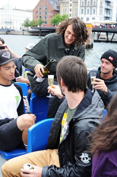 Nyjah Huston, Evan Smith, Chris Cole, Matt Miller