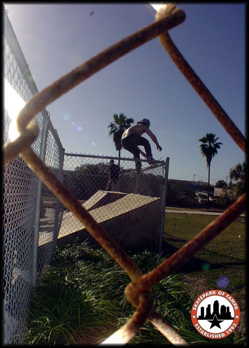 Scotty Conley hopping up to frontside rock