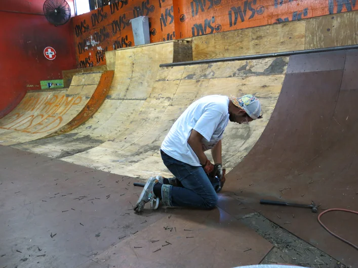 <!--course14-->
There isn't much to skate at SPoT at the moment, but at least you can get in free until we're done with construction.