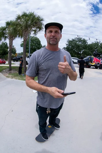 <!--gsd21-->
Our fearless leader, Brian Schaefer, with the classic thumbs up.