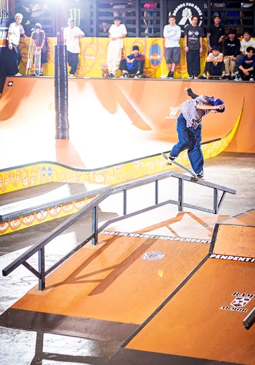 Toa Sasaki keepin’ his Noseblunts up like his hat bill, goin’s backside over the frame.

<!--TampaAm21Finals-->