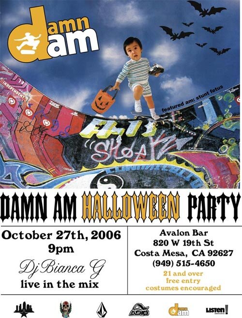 Damn Am Halloween Party