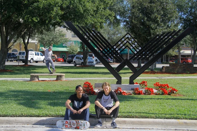 <!-- ffnwinterhavenjan14 -->
This Franks For Nothing started in Winter Haven Florida, with team riders Eric Mckenney and James Cobb, guest Joe Santy, and Frank Branca.